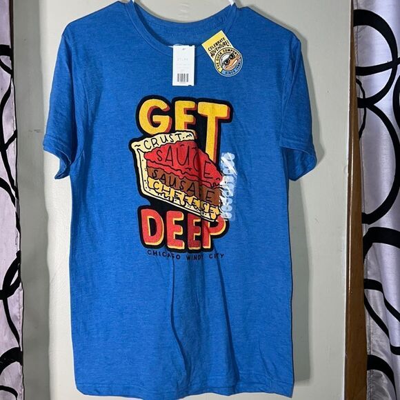 The Duck Company “get deep” Chicago, short sleeve, Graphic shirt, size small - Picture 1 of 6